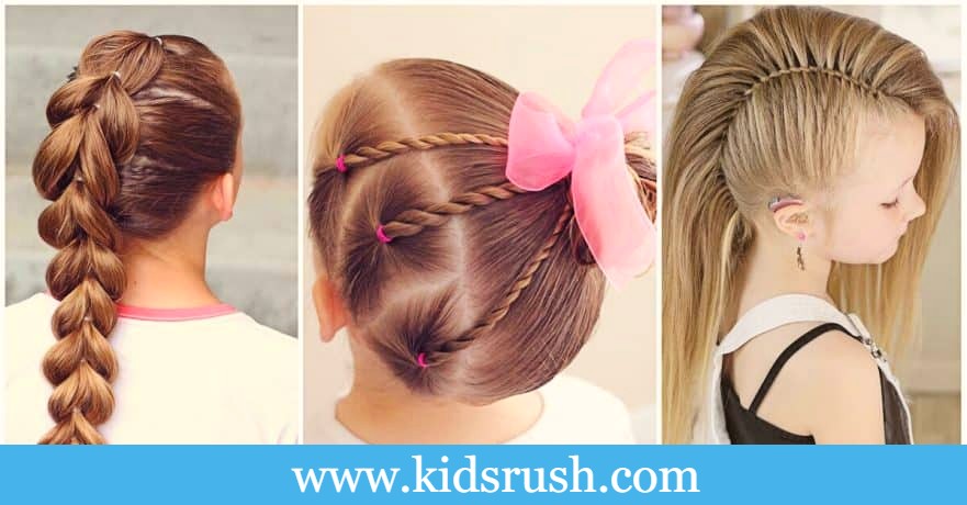 How to style a little girl's hair