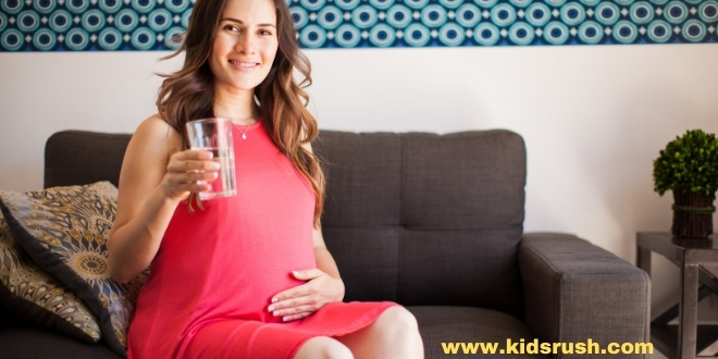 drink a lot of water to avoid swelling of the face during pregnancy