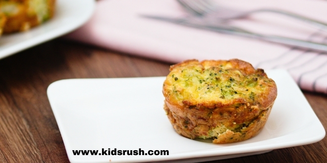 how to make Broccoli muffin for kids