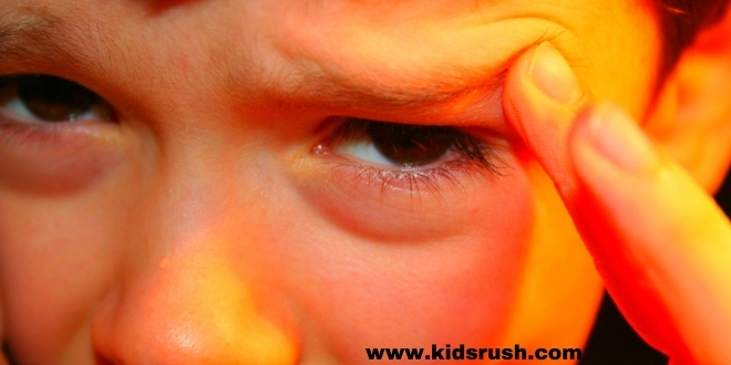 Symptoms of migraine in children