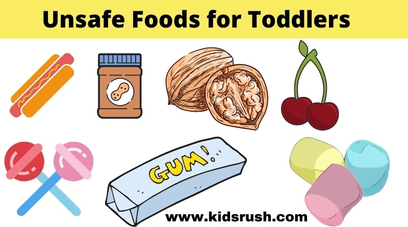 Unsafe Foods for Toddlers