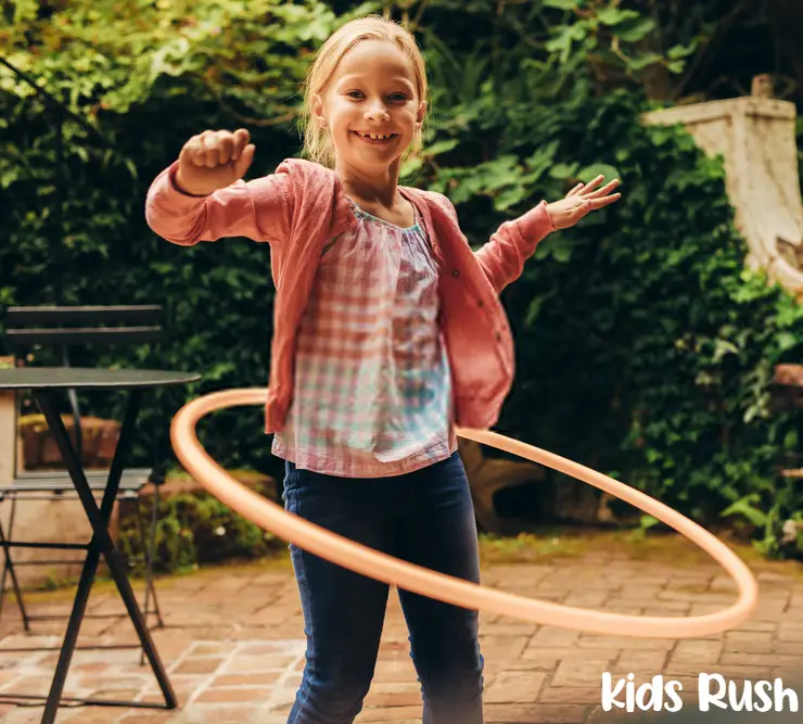Games for Kids to Play Alone: Hula Hoop