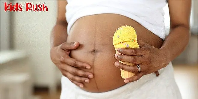 During pregnancy, is it okay to eat ice cream?